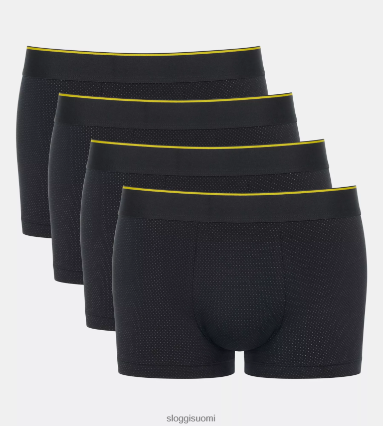 alusvaatteet sloggi aina ilmavat hipsterihousut musta miehet 6662BV782