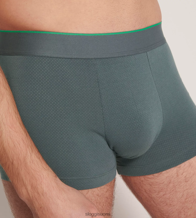 alusvaatteet sloggi aina ilmavat hipsterihousut vihreä - valo yhdistelmä miehet 6662BV734