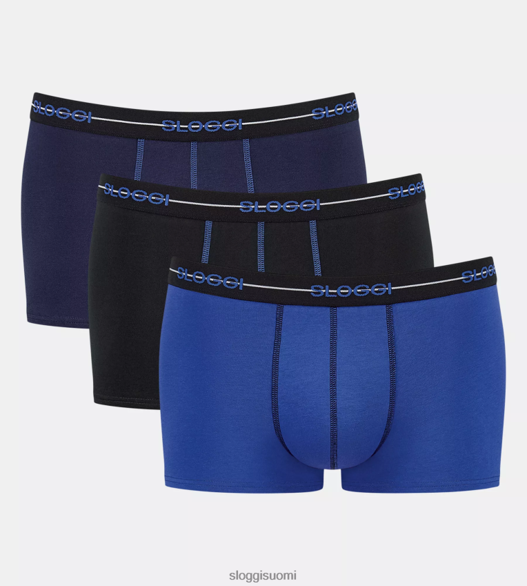 alusvaatteet sloggi aloita hipsterihousut musta-sininen yhdistelmä miehet 6662BV817