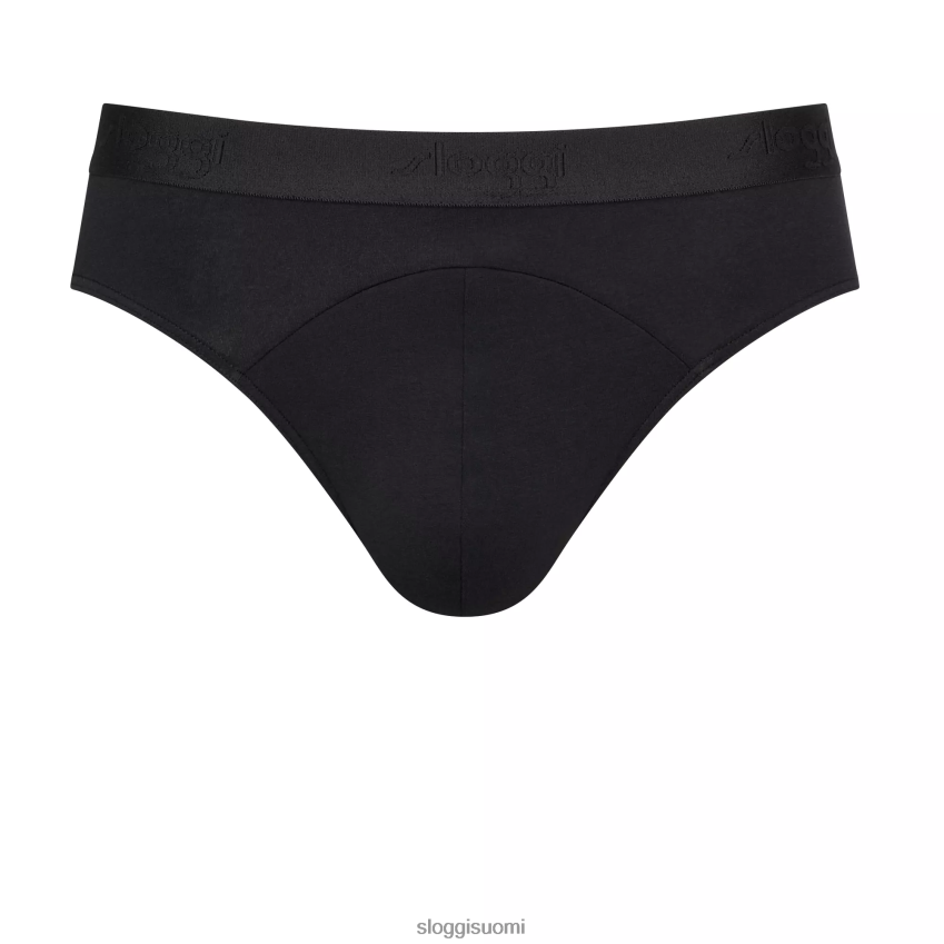 alusvaatteet sloggi aina pehmeät midi-housut musta miehet 6662BV766