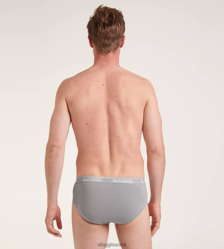 alusvaatteet sloggi go abc midi shortsit kiven harmaa miehet 6662BV807