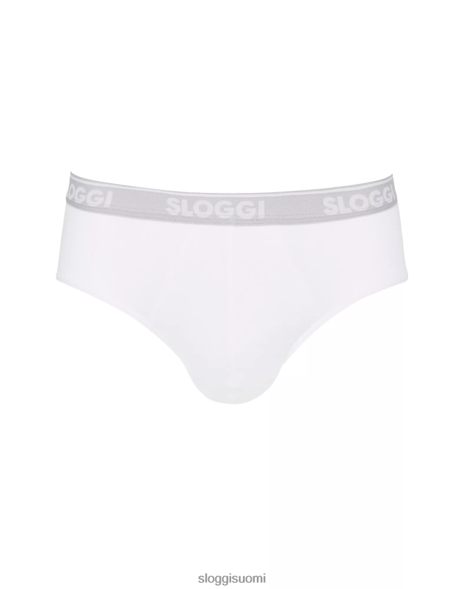 alusvaatteet sloggi go abc midi shortsit valkoinen miehet 6662BV838