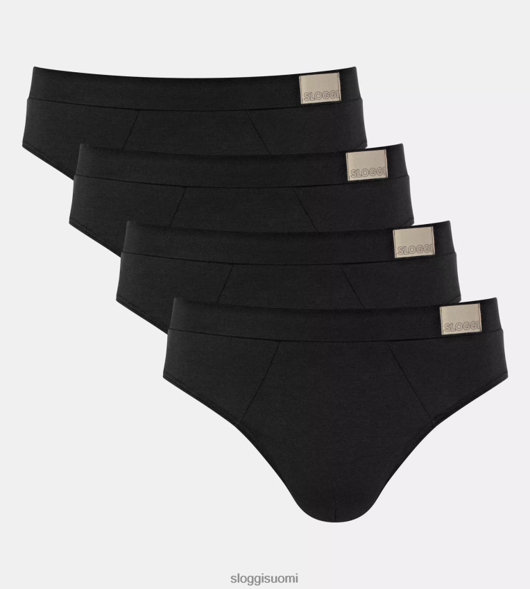 alusvaatteet sloggi mene luonnollisiin midi-housuihin musta miehet 6662BV800