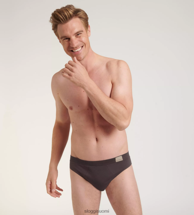 alusvaatteet sloggi mene luonnollisiin midi-housuihin ruskea - tumma yhdistelmä miehet 6662BV875