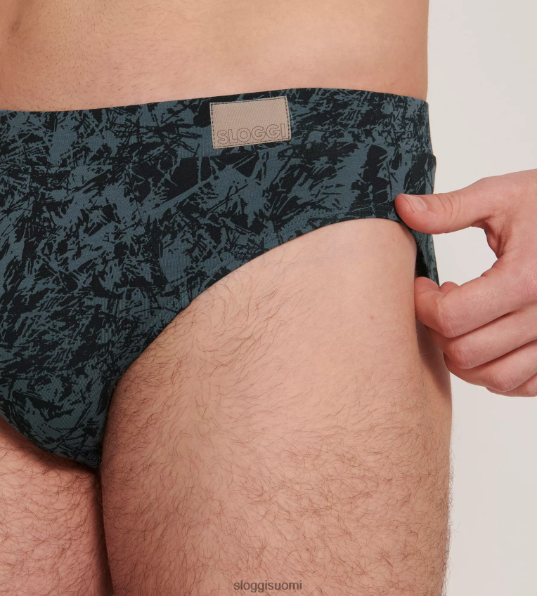 alusvaatteet sloggi mene luonnollisiin midi-housuihin violetti - tumma yhdistelmä miehet 6662BV827