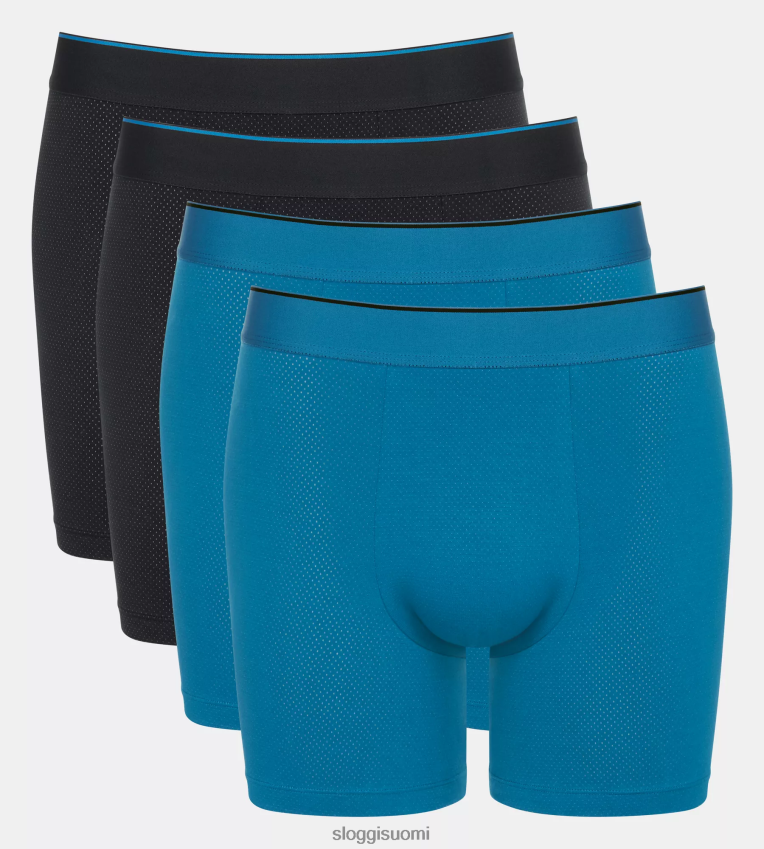 alusvaatteet sloggi aina ilmavat shortsit musta yhdistelmä miehet 6662BV724