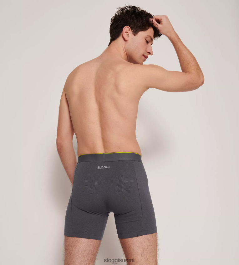 alusvaatteet sloggi aina ilmavat shortsit musta yhdistelmä miehet 6662BV741
