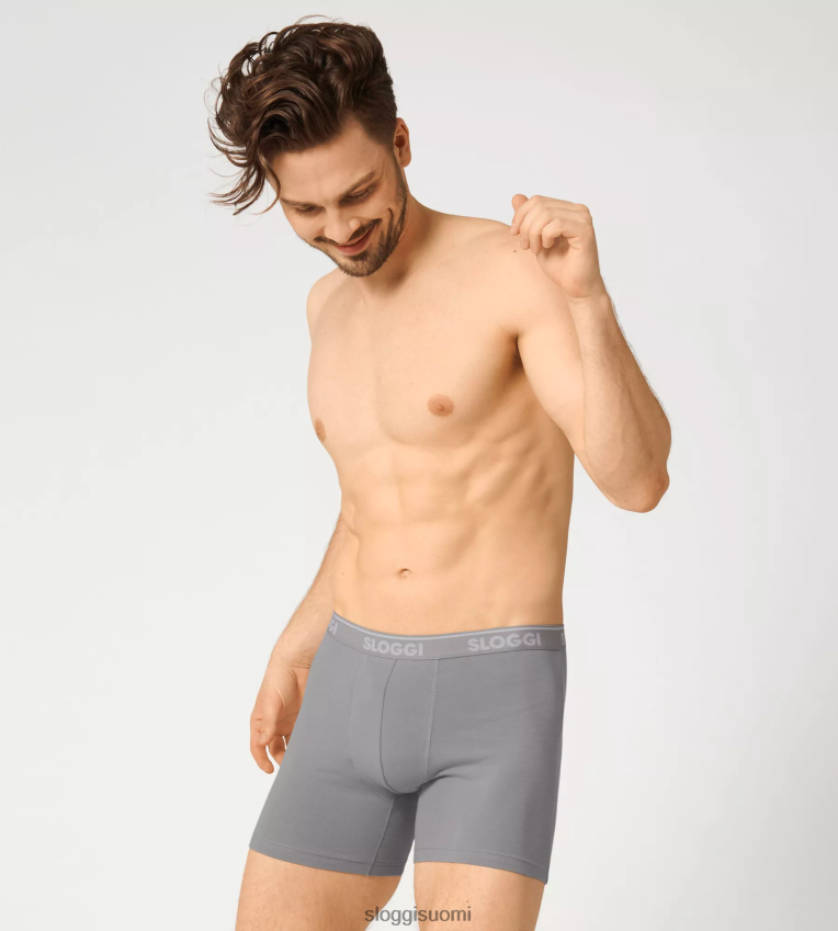 alusvaatteet sloggi mene abc shortsit kiven harmaa miehet 6662BV913