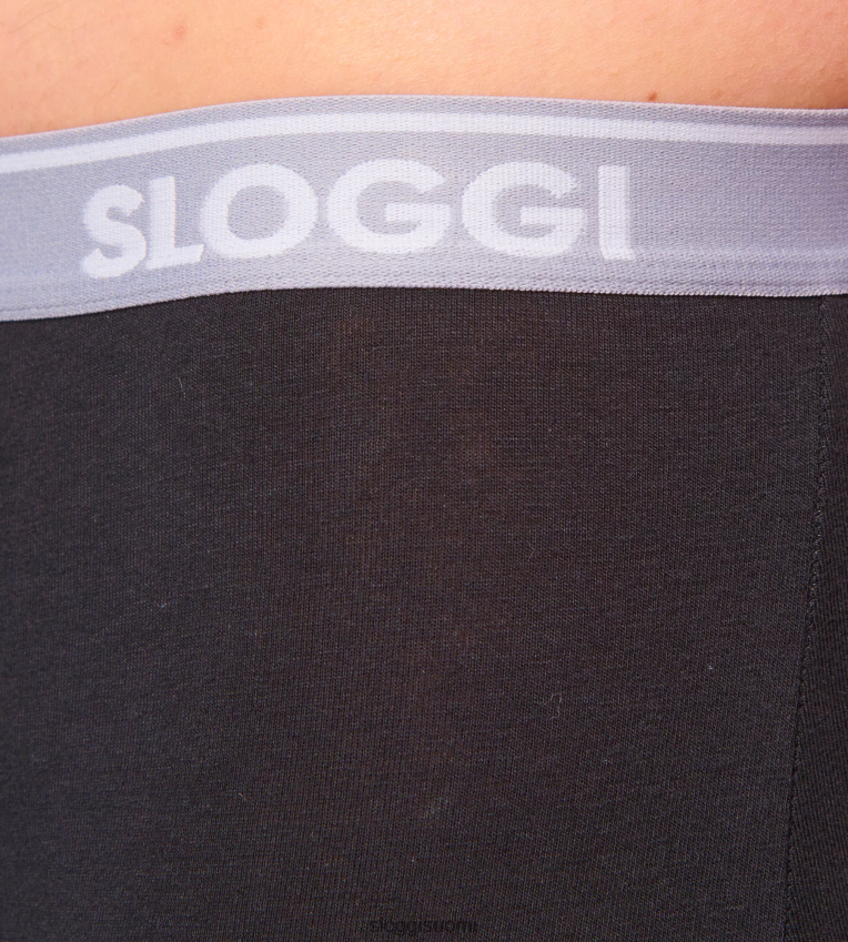 alusvaatteet sloggi mene abc shortsit musta miehet 6662BV891