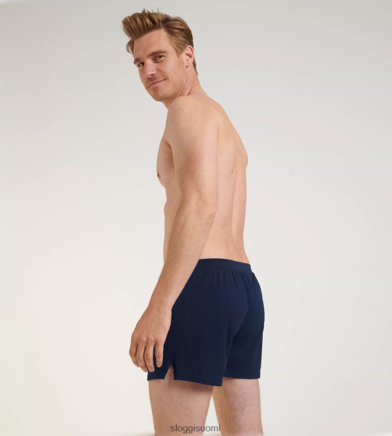 alusvaatteet sloggi mene luonnollisiin shortseihin kiertorata sininen miehet 6662BV825