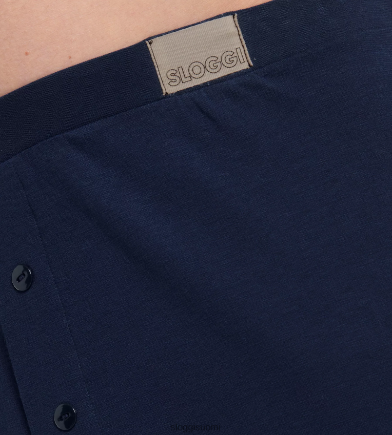 alusvaatteet sloggi mene luonnollisiin shortseihin kiertorata sininen miehet 6662BV825