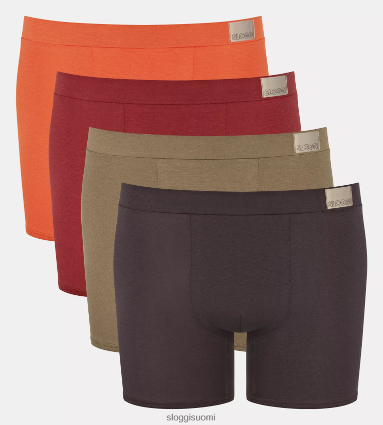 alusvaatteet sloggi mene luonnollisiin shortseihin ruskea - tumma yhdistelmä miehet 6662BV899