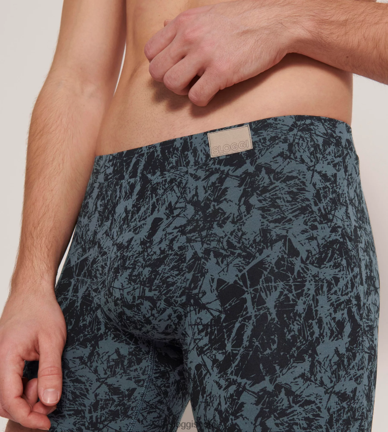 alusvaatteet sloggi mene luonnollisiin shortseihin violetti - tumma yhdistelmä miehet 6662BV820