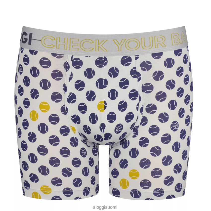 alusvaatteet sloggi mene shortseihin valkoinen - tumma yhdistelmä miehet 6662BV882