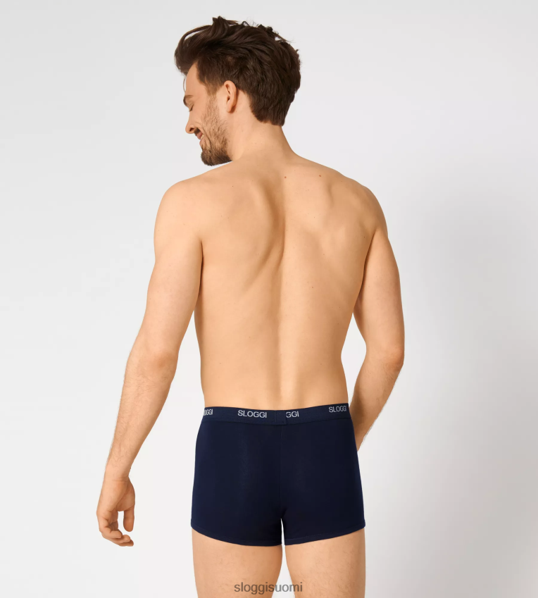 alusvaatteet sloggi perus shortsit yön sininen miehet 6662BV776