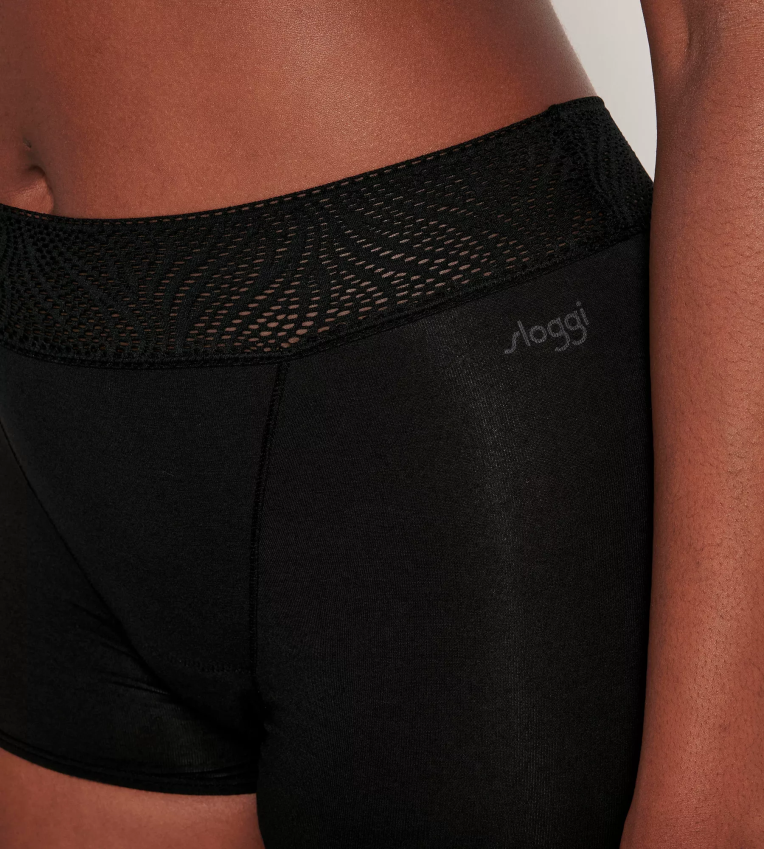 housut | sloggi aikakauden housut aikakauden lyhyet housut musta naiset 6662BV148