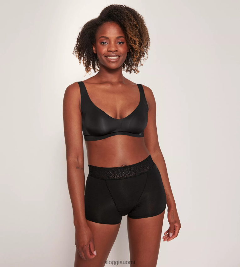 housut | sloggi aikakauden housut aikakauden lyhyet housut musta naiset 6662BV588