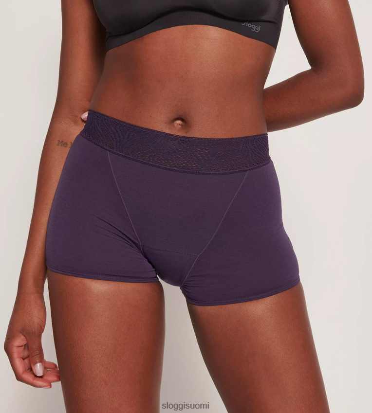 housut | sloggi aikakauden housut aikakauden lyhyet housut mustikka naiset 6662BV336