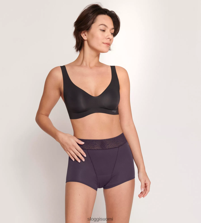 housut | sloggi aikakauden housut aikakauden lyhyet housut mustikka naiset 6662BV384