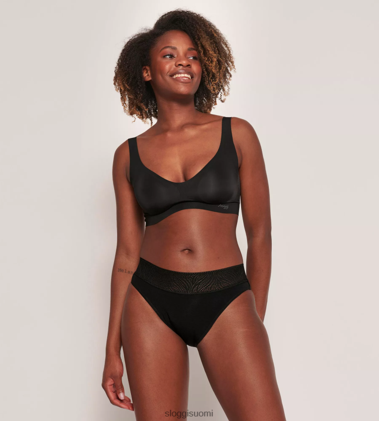 housut | sloggi aikakauden housut ajan tai pikkuhousut musta naiset 6662BV449