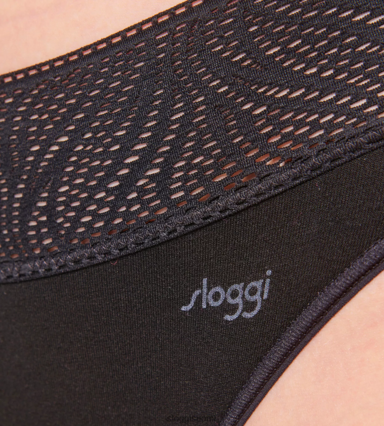 housut | sloggi aikakauden housut ajan tai pikkuhousut musta naiset 6662BV617