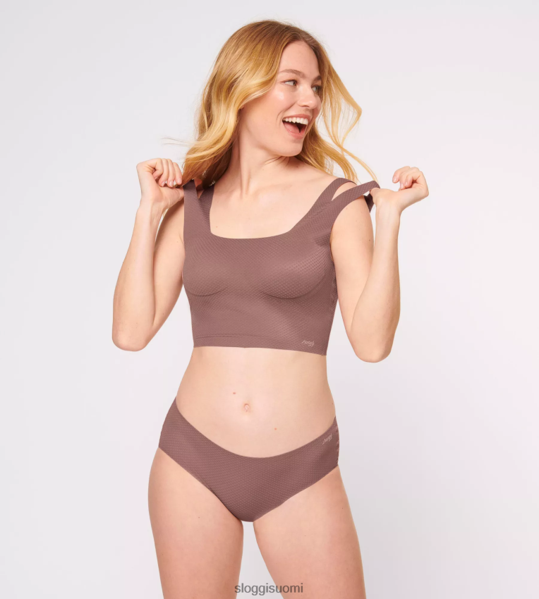 housut | sloggi zero feel flow -hipster-housut kaakao naiset 6662BV290