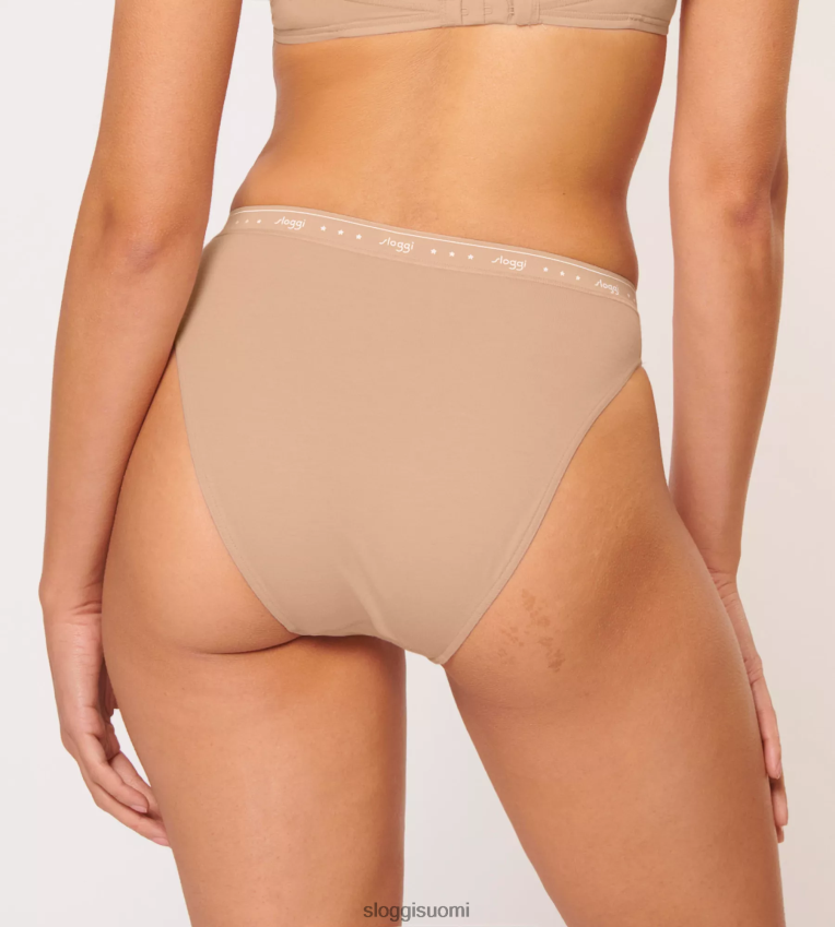 housut | sloggi 24/7 100 tai housut uusi beige naiset 6662BV249