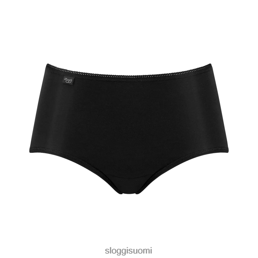 housut | sloggi 24/7 mikrokuituiset midi-housut musta naiset 6662BV545