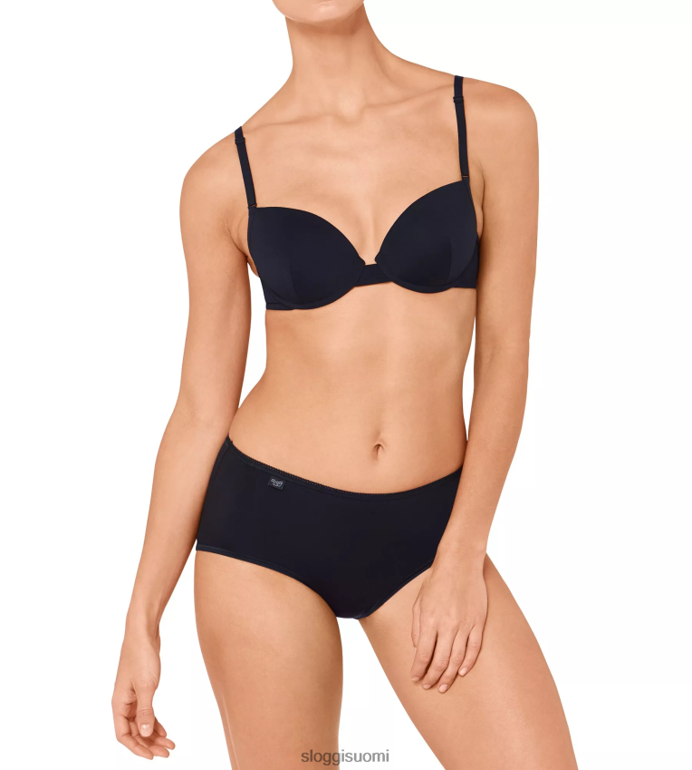 housut | sloggi 24/7 mikrokuituiset midi-housut musta naiset 6662BV545