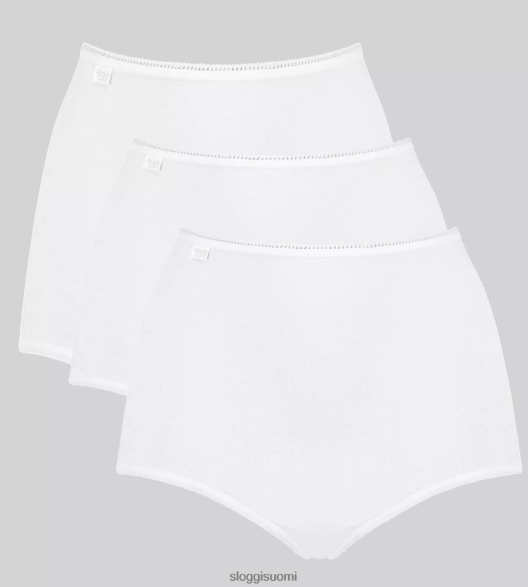 housut | sloggi 24/7 puuvillaiset maksihousut valkoinen naiset 6662BV18