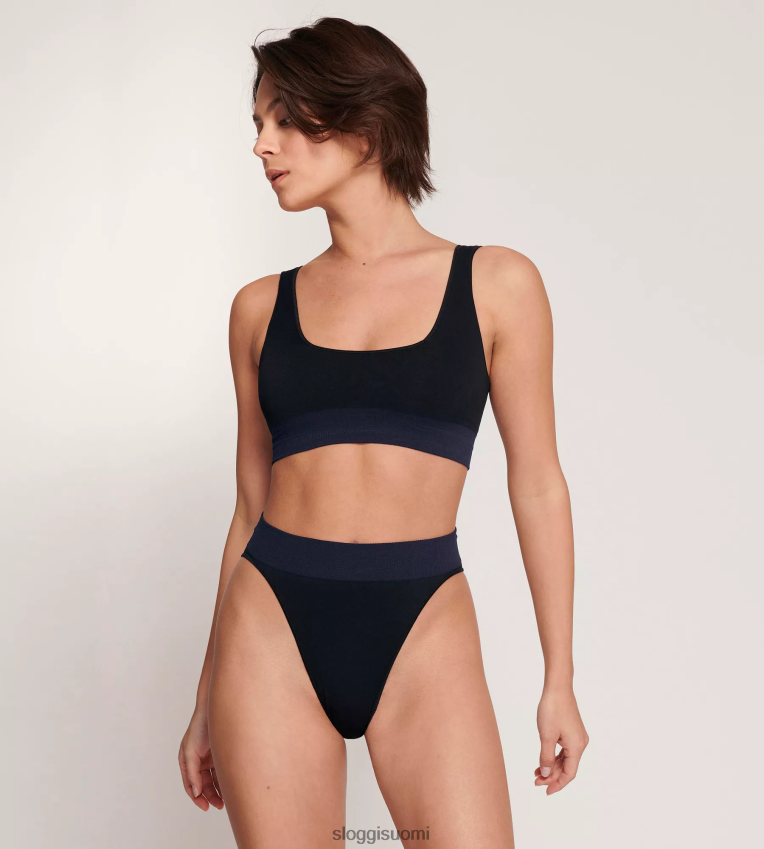 housut | sloggi koskaan infusoidut aloe-korkeahousut musta naiset 6662BV402