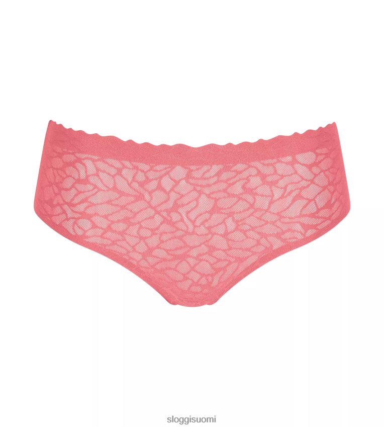 housut | sloggi nollatuntuiset pitsiset korkeavyötäröiset housut Aavikkoruusu naiset 6662BV347