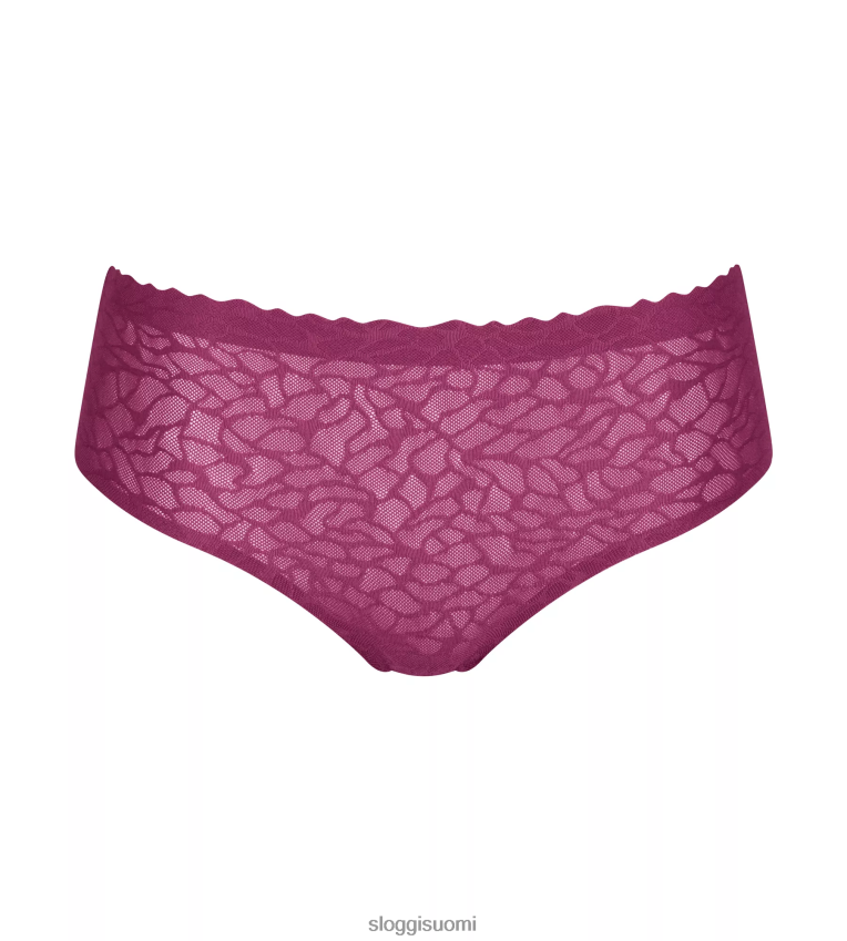 housut | sloggi nollatuntuiset pitsiset korkeavyötäröiset housut viiniä naiset 6662BV533