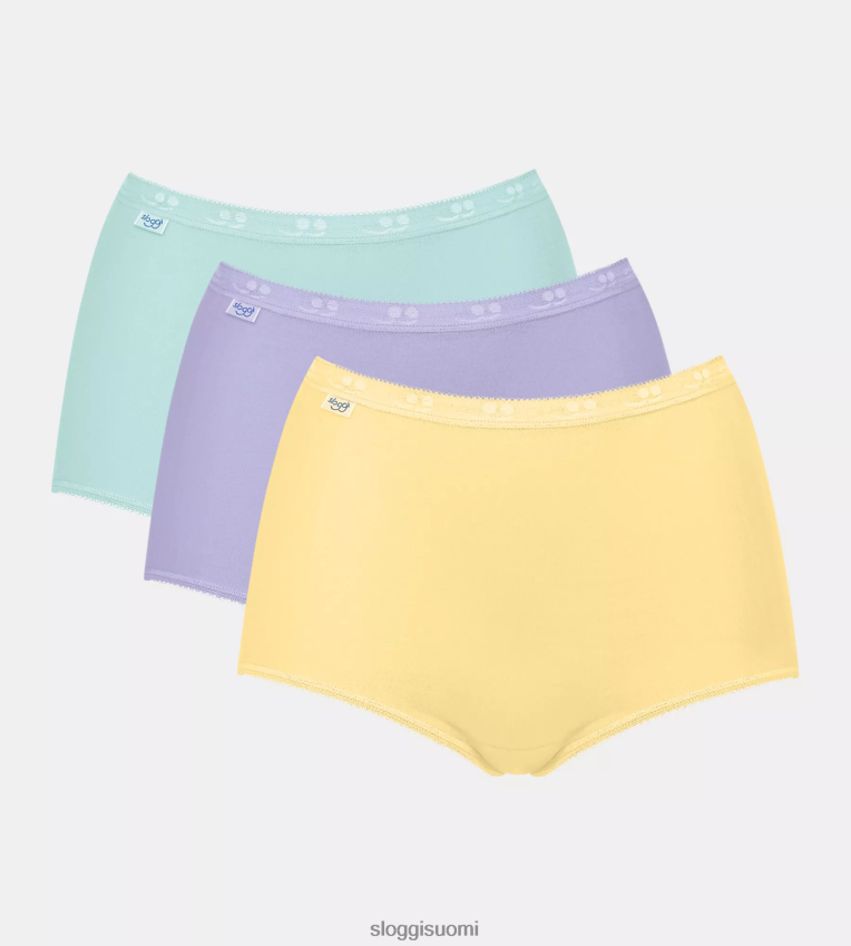 housut | sloggi perus+ maxihousut keltainen - vaalea yhdistelmä naiset 6662BV395