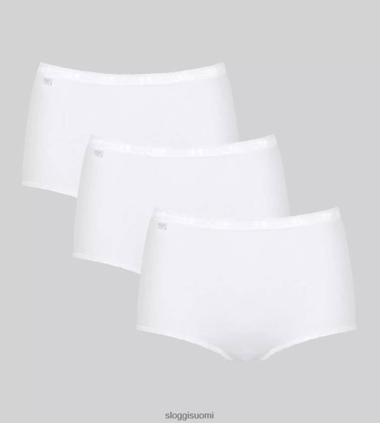 housut | sloggi perus+ maxihousut valkoinen naiset 6662BV60