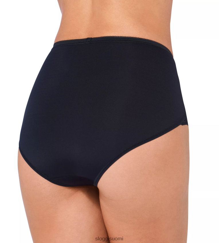 housut | sloggi pure sense luxe maxi -housut musta naiset 6662BV375