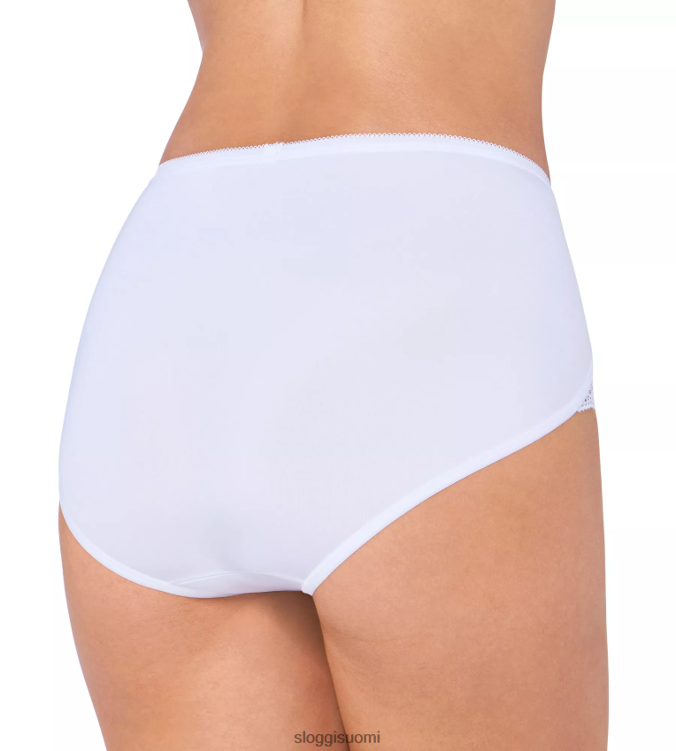 housut | sloggi pure sense luxe maxi -housut valkoinen naiset 6662BV363