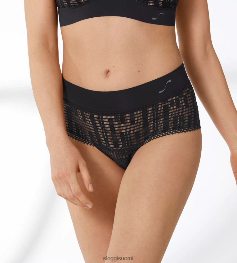 housut | sloggi s seitsemän midi-housua musta naiset 6662BV360