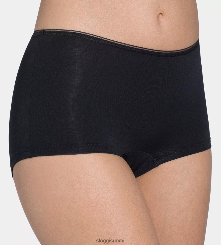 housut | sloggi tuntea sensaatiomaiset lyhyet housut musta naiset 6662BV305