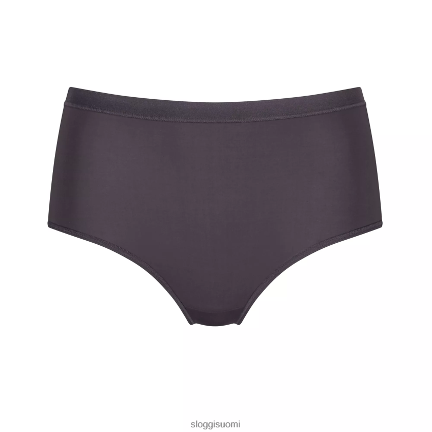housut | sloggi wow mukavat korkeavyötäröiset housut mauvan harmaa naiset 6662BV520