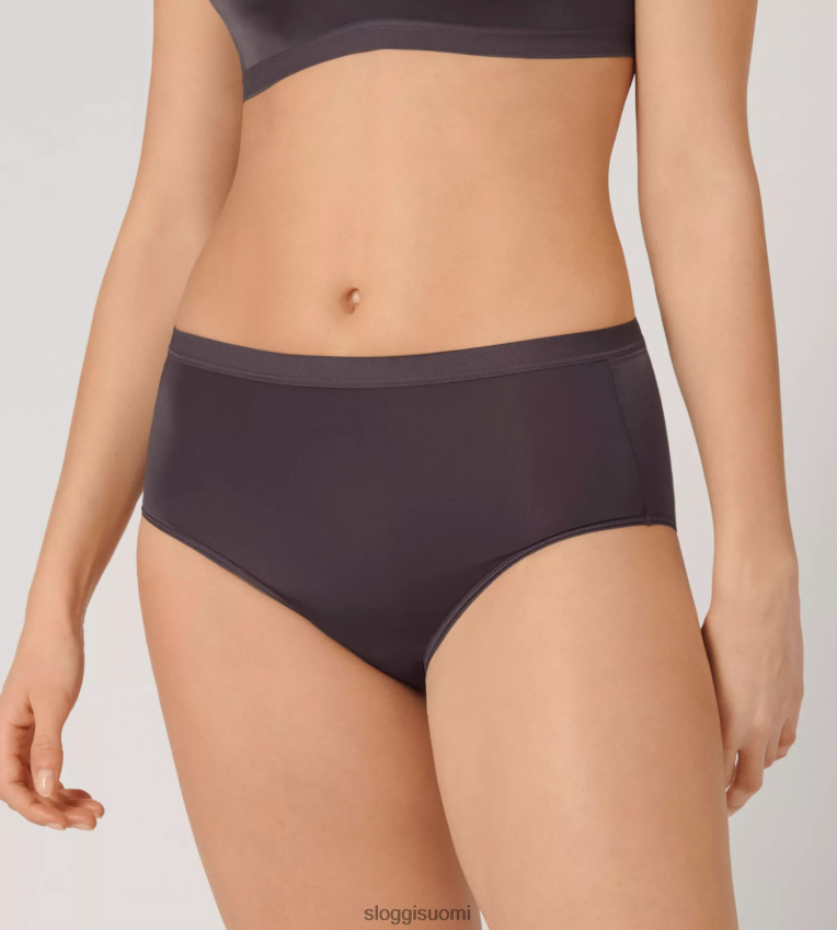 housut | sloggi wow mukavat korkeavyötäröiset housut mauvan harmaa naiset 6662BV520