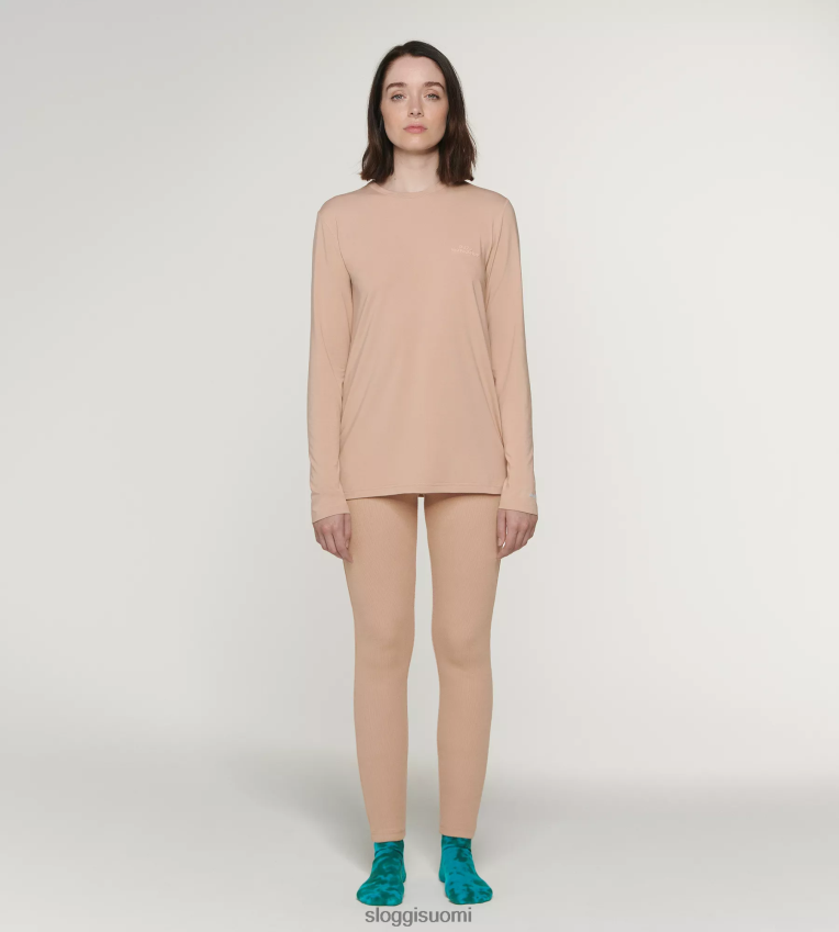 loungevaatteet | 032C X sloggi pitkähihainen toppi uusi beige naiset 6662BV555