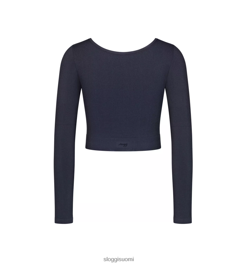 loungevaatteet | sloggi koskaan infusoitu aloe pitkähihainen toppi musta naiset 6662BV348