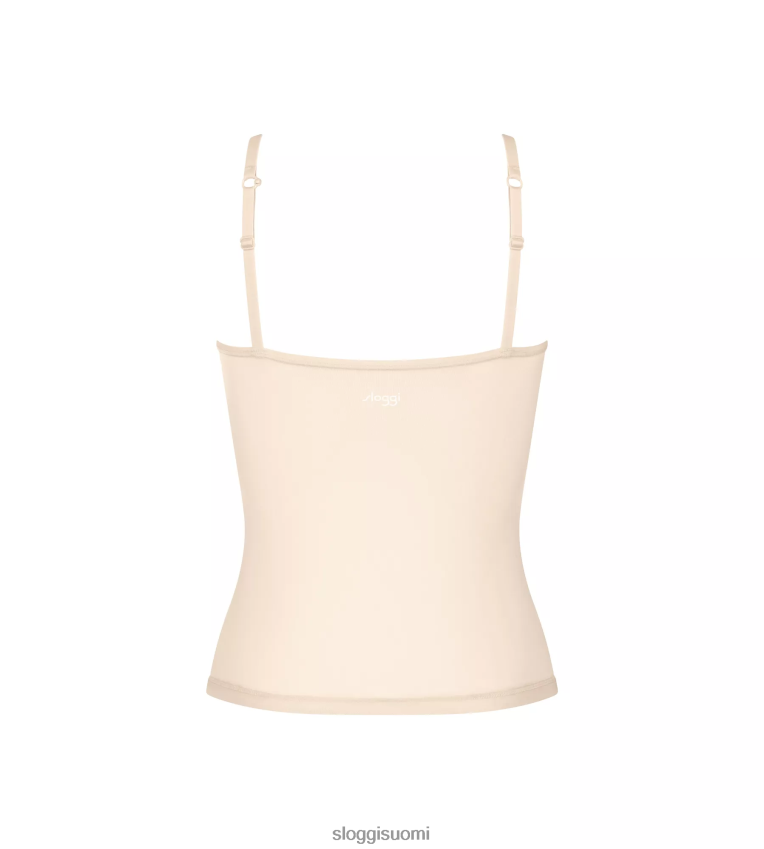 loungevaatteet | sloggi pehmeä adaptoitu toppi, jossa spagettiolkaimet luonto (076) naiset 6662BV168