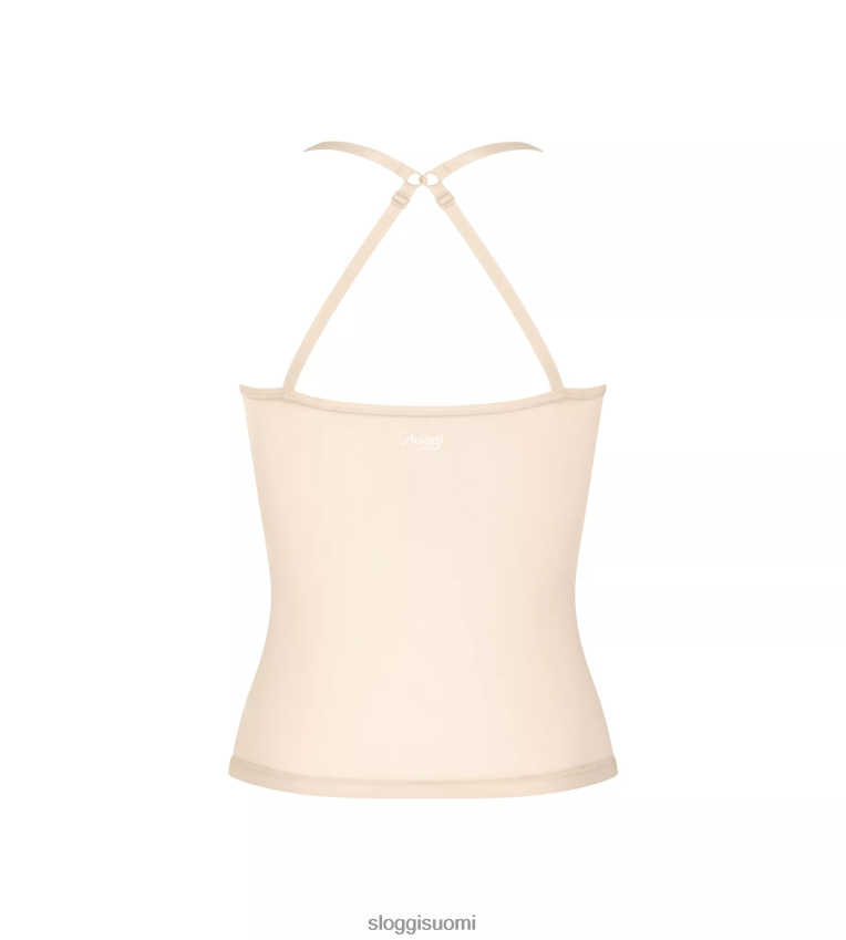 loungevaatteet | sloggi pehmeä adaptoitu toppi, jossa spagettiolkaimet luonto (076) naiset 6662BV168
