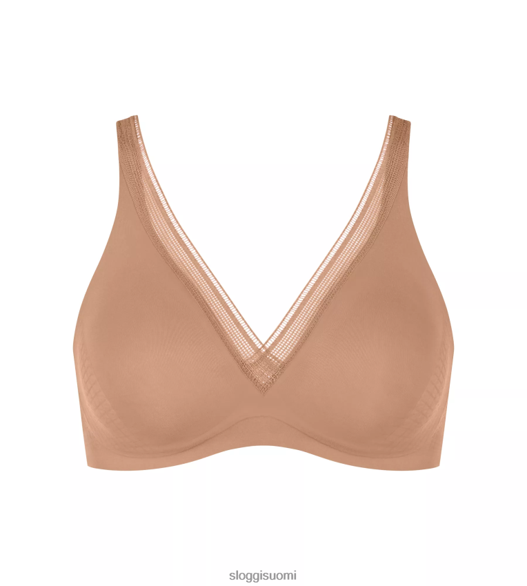 rintaliivit | sloggi body adaptoituvat kierrepehmustetut rintaliivit nostalginen ruskea naiset 6662BV522