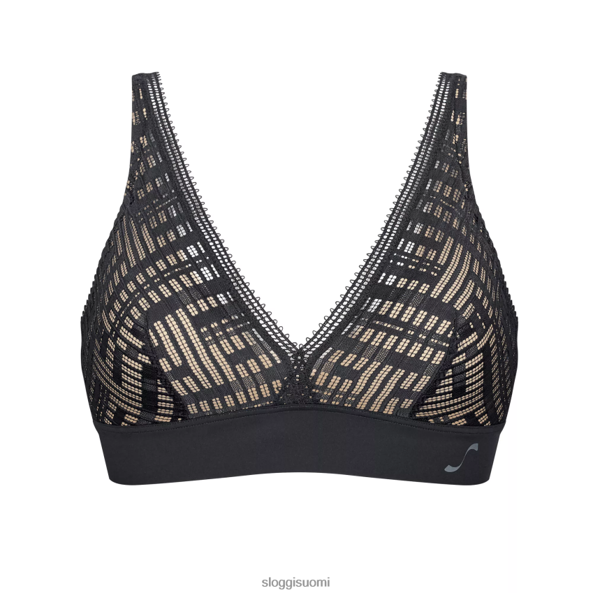 rintaliivit | sloggi s seitsemän topatut rintaliivit musta naiset 6662BV400