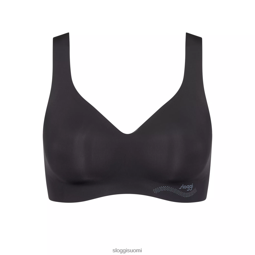 rintaliivit | sloggi nollatuntuinen bralette musta naiset 6662BV501