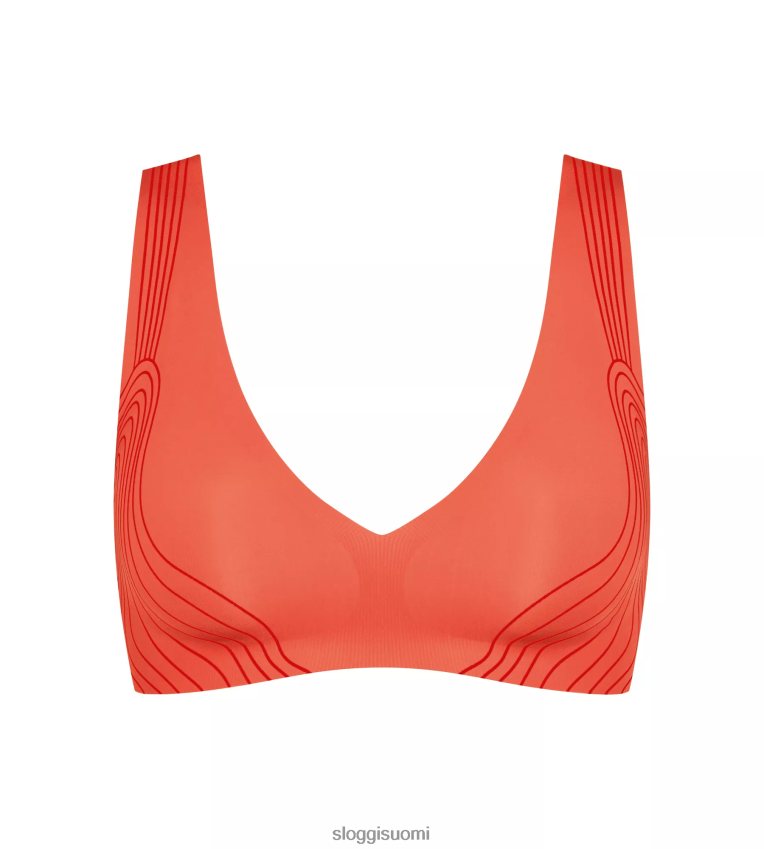 rintaliivit | sloggi nollatuntuinen bralette vesimeloni naiset 6662BV61