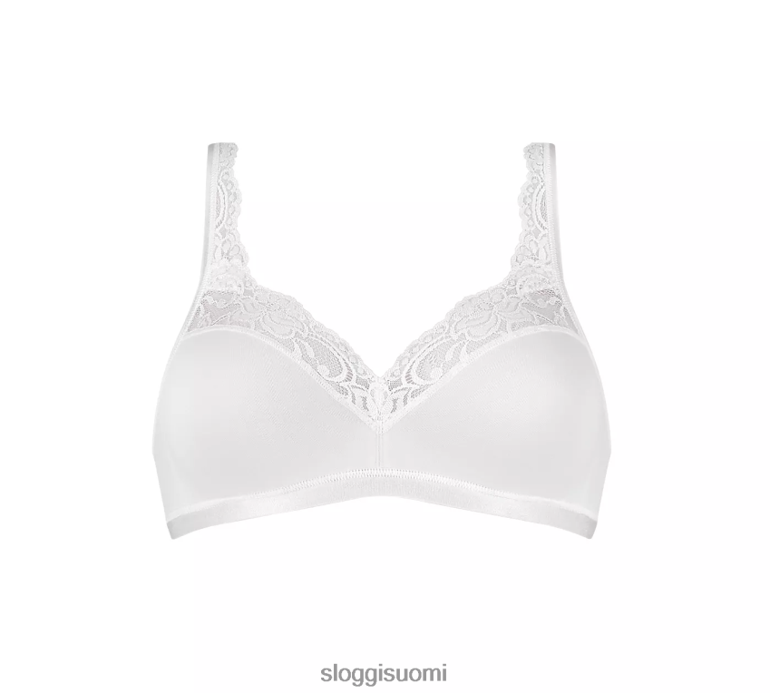 rintaliivit | sloggi romanttinen bralette valkoinen naiset 6662BV200